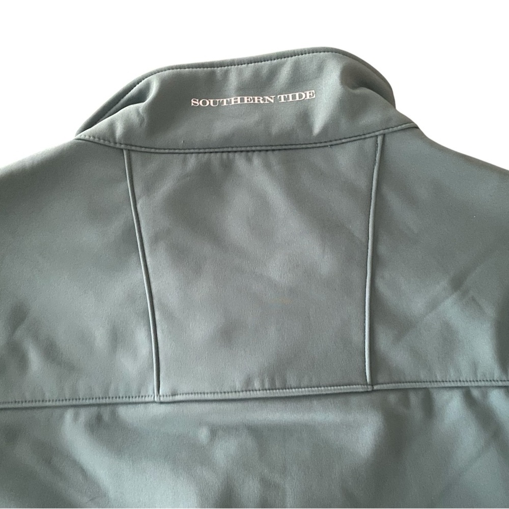 Southern Tide Men's Olive Performance Jacket View 3